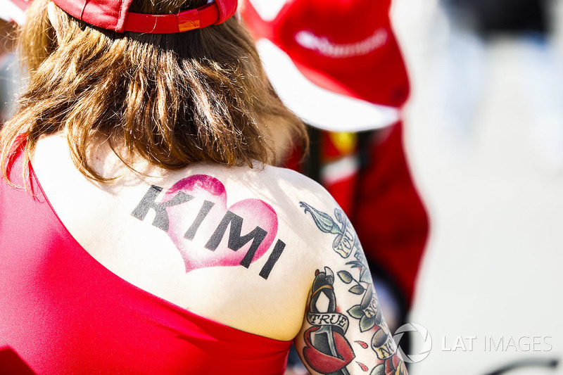 Fan de Kimi Raikkonen, Ferrari