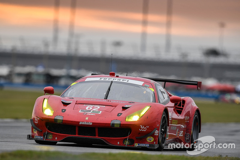 #62 Risi Competizione Ferrari 488 GTE: Toni Vilander, Giancarlo Fisichella, James Calado