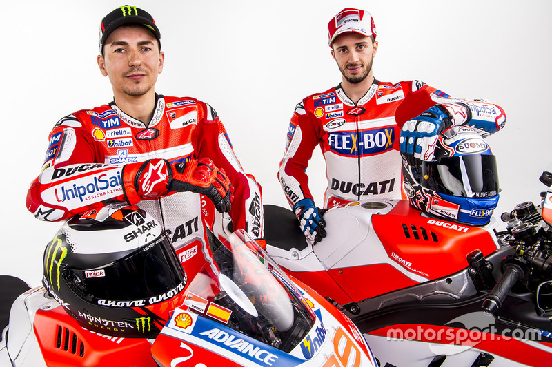 Jorge Lorenzo, Andrea Dovizioso, Ducati Team