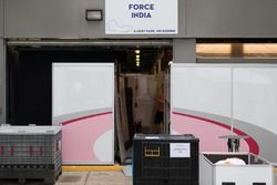 Force india F1 team, garaje
