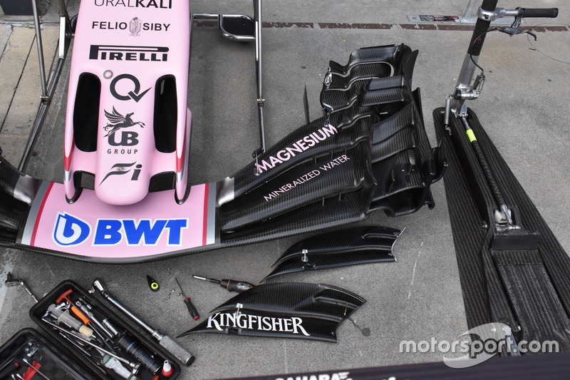 Force India VJM10, front wing