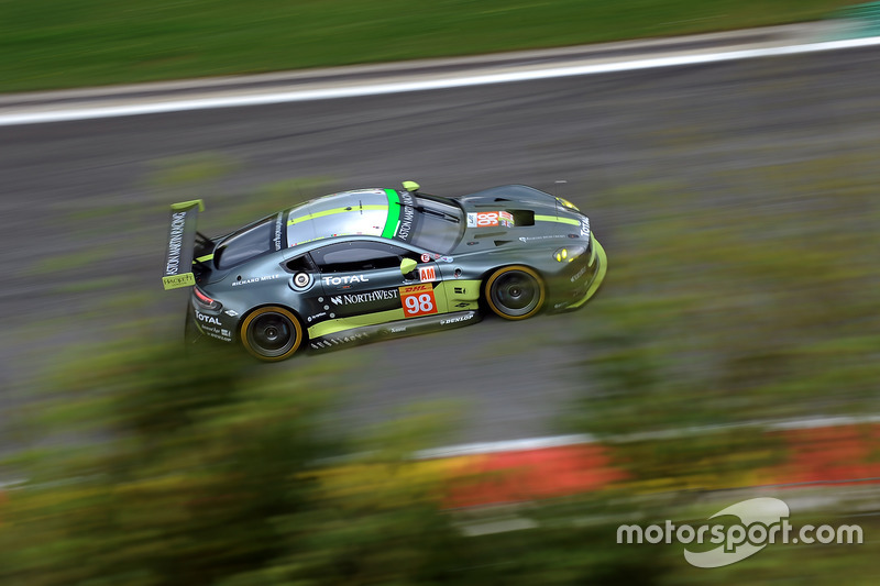 #98 Aston Martin Racing Aston Martin Vantage: Paul Dalla Lana, Pedro Lamy, Mathias Lauda