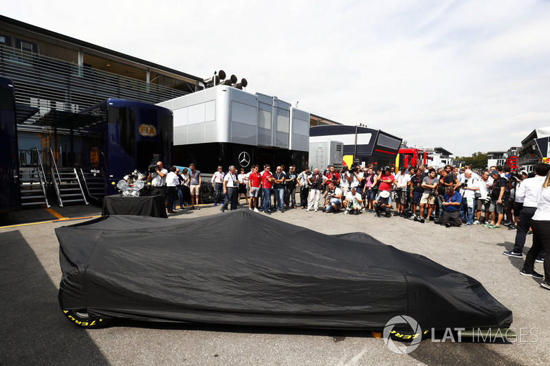 La nouvelle F2 prête à être dévoilée dans le paddock