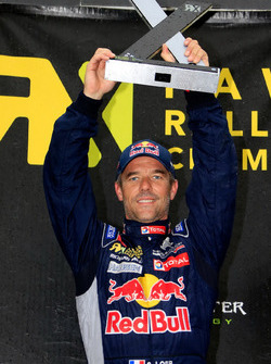 Podium : Sebastien Loeb, Team Peugeot-Hansen, Peugeot 208 WRX