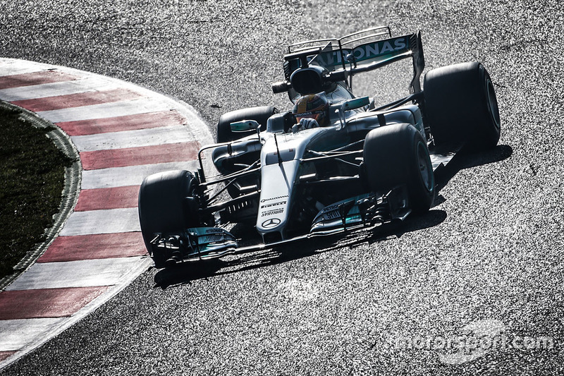 4º Lewis Hamilton, Mercedes AMG F1 W08, 1m19.352s (ultrablandos)
