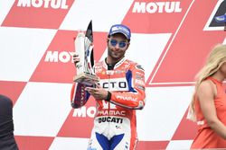 Podium : le deuxième, Danilo Petrucci, Pramac Racing