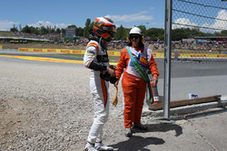 Se retira de la carrera Stoffel Vandoorne, McLaren