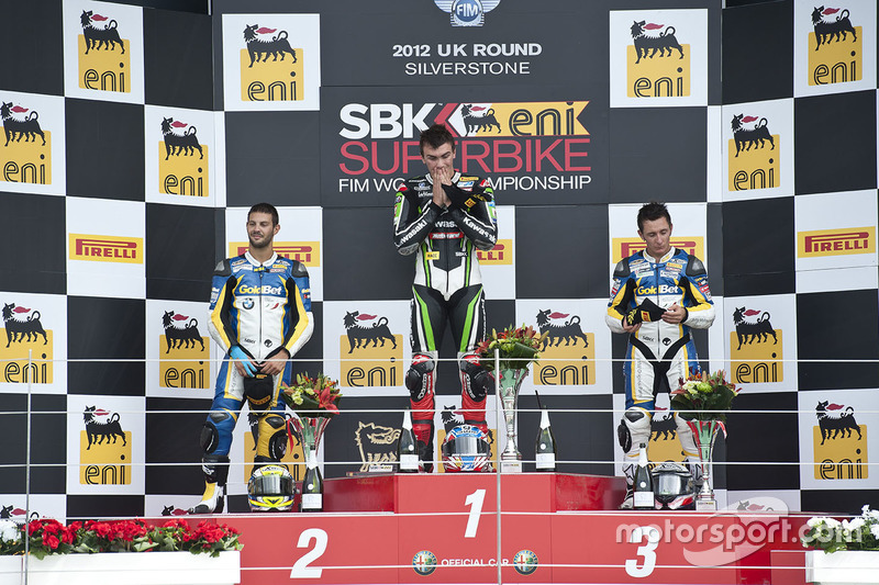 Loris Baz, Kawasaki Racing, ganador Silverstone, 2012
