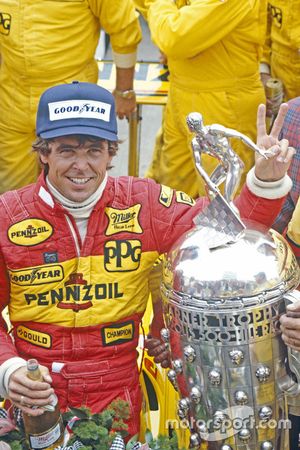 Race winner Rick Mears, March 84C Cosworth