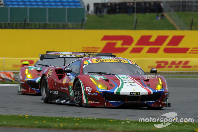 #51 AF Corse Ferrari 488 GTE: James Calado, Alessandro Pier Guidi