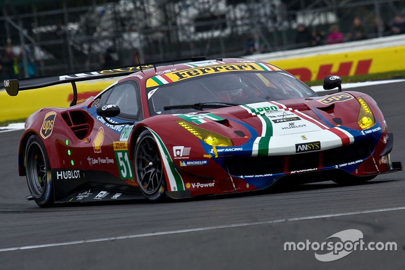 #51 AF Corse Ferrari 488 GTE: James Calado, Alessandro Pier Guidi