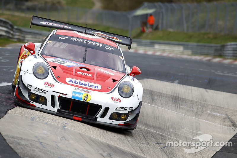 #30 Frikadelli Racing Team, Porsche 991 GT3-R: Klaus Abbelen, Sabine Schmitz, Andreas Ziegler