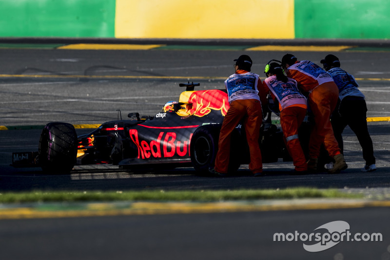 Ausfall: Daniel Ricciardo, Red Bull Racing