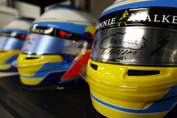 Helmets for Fernando Alonso, McLaren