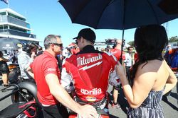 Shaun Muir, Lorenzo Savadori, Milwaukee Aprilia World Superbike Team