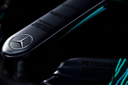 Le nez de la Mercedes AMG F1 W08 Hybrid