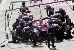 Esteban Ocon, Force India VJM11 au stand