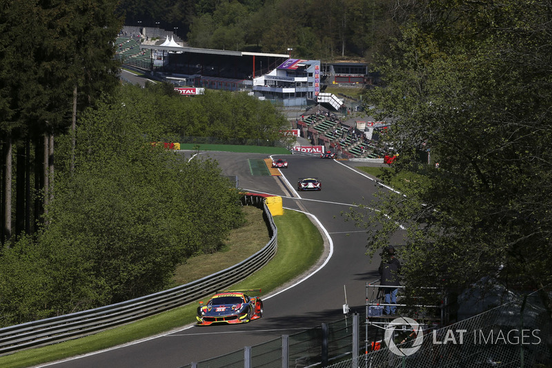 #61 Clearwater Racing Ferrari 488 GTE: Weng Sun Mok, Keita Sawa, Matthew Griffin
