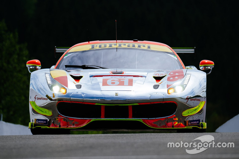 #61 Clearwater Racing Ferrari 488 GTE: Weng Sun Mok, Keita Sawa, Matthew Griffin