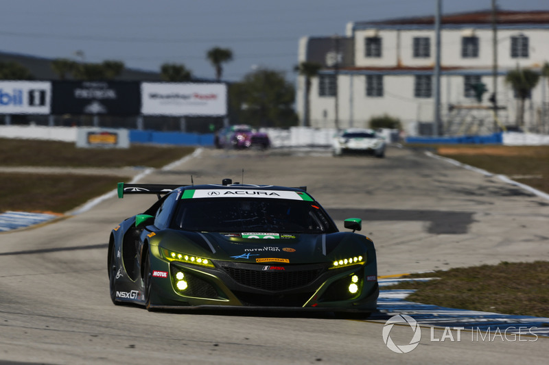 #36 CJ Wilson Racing Acura NSX GT3, GTD: Marc Miller, Till Bechtolsheimer, Kuno Wittmer