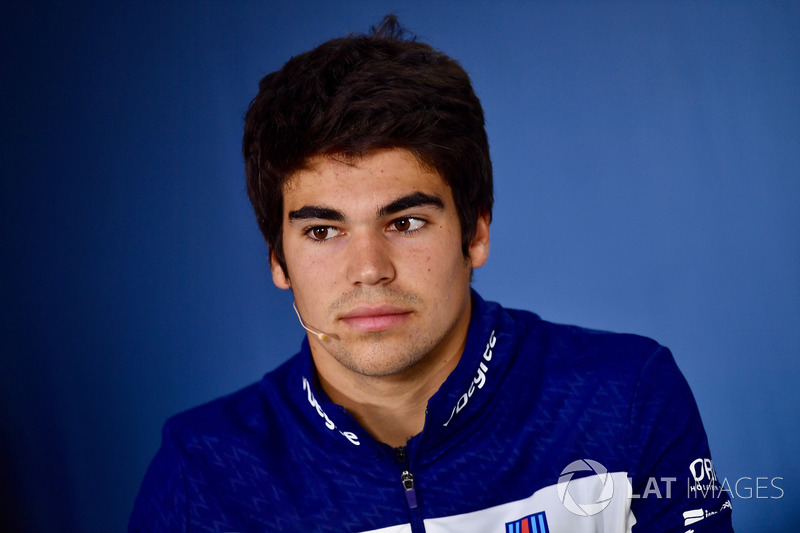 Lance Stroll, Williams in the Press Conference