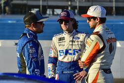 Ricky Stenhouse Jr., Roush Fenway Racing Ford, Ryan Blaney, Wood Brothers Racing Ford, Chase Elliott, Hendrick Motorsports Chevrolet