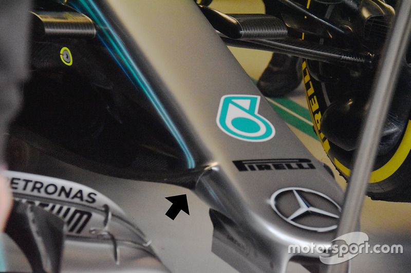 Носовой обтекатель Mercedes F1 W09