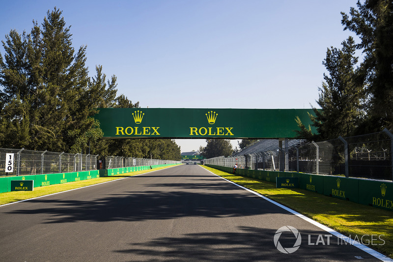 Detalle del circuito del Autódromo Hermanos Rodríguez