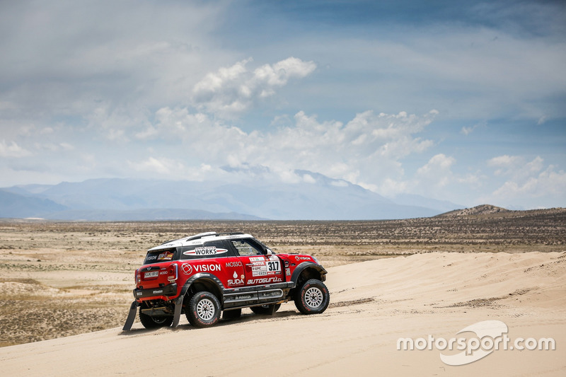 #317 X-Raid Team Mini: Boris Garafulic, Filipe Palmeiro