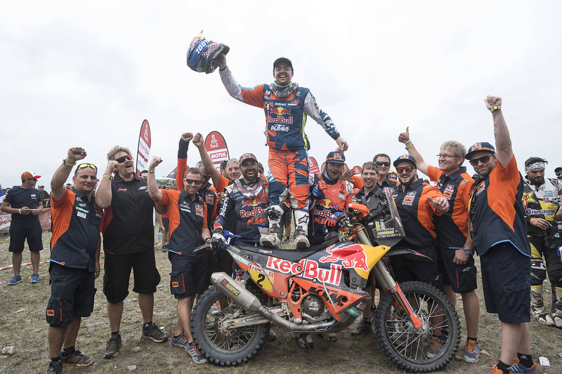 Pemenang kategori motor, Matthias Walkner, Red Bull KTM Factory Team