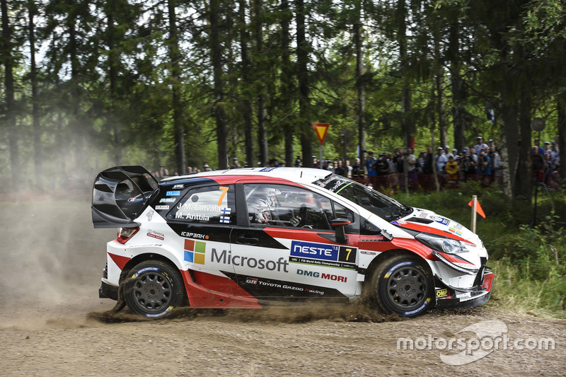 Jari-Matti Latvala, Miikka Anttila, Toyota Yaris WRC, Toyota Gazoo Racing