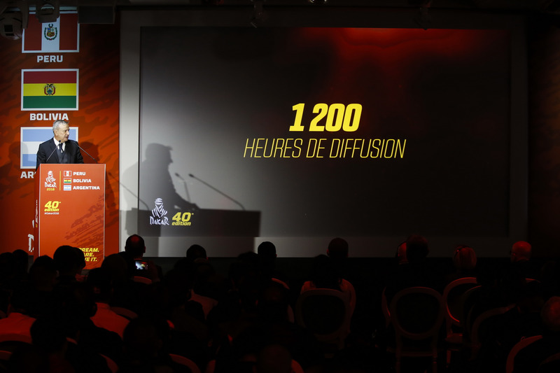 Etienne Lavigne, director de carrera Dakar