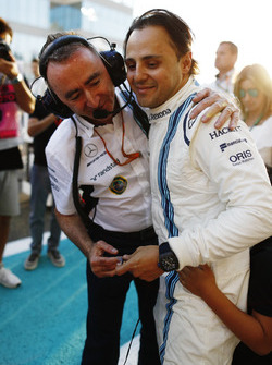 Paddy Lowe, Chief Technical Officer, Williams Formula 1, Felipe Massa, Williams