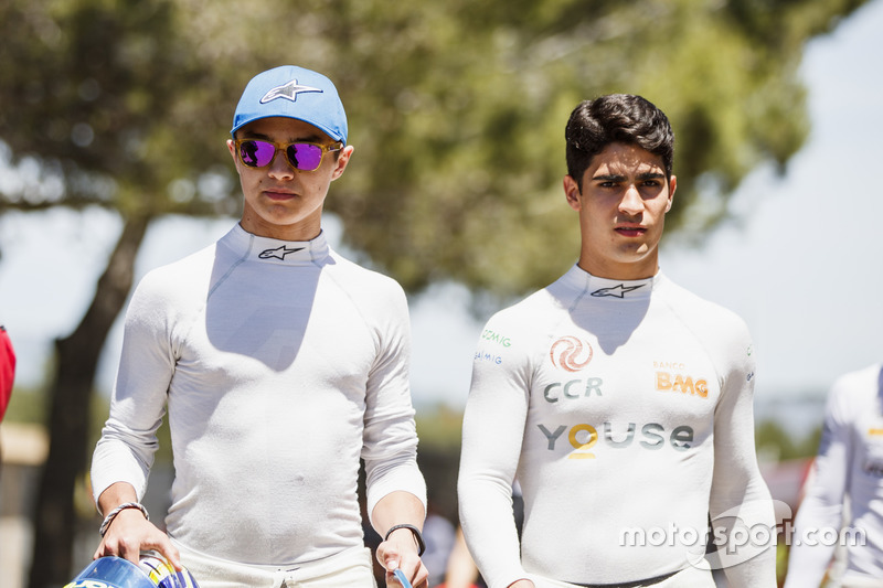 Lando Norris, Carlin, Sergio Sette Camara, Carlin
