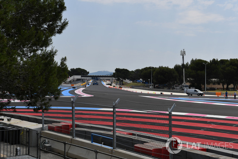 Vue de la piste du Paul Ricard