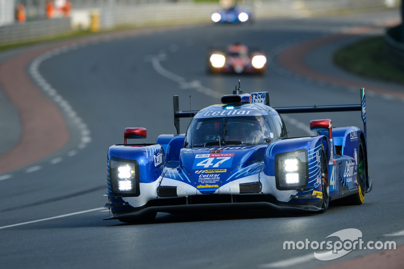 #47 Cetilar Villorba Corse Dallara P217 Gibson: Roberto Lacorte, Giorgio Sernagiotto, Felipe Nasr