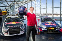 Mattias Ekström with the EKS Audi S1 quattro WRX and the Audi RS5 DTM