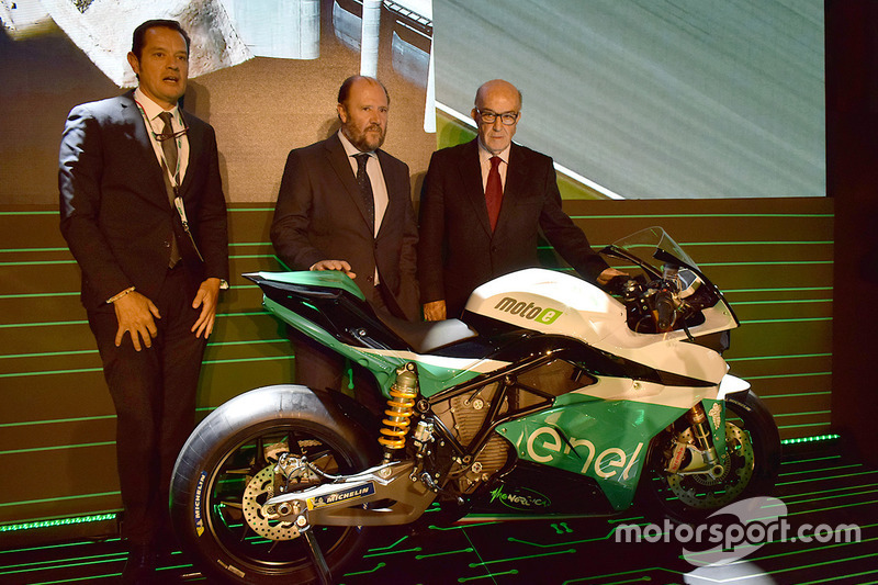 La presentazione della MotoE