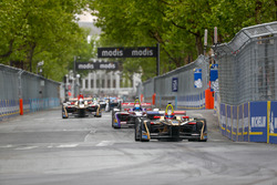 Jean-Eric Vergne, Techeetah, Sam Bird, DS Virgin Racing, Andre Lotterer, Techeetah