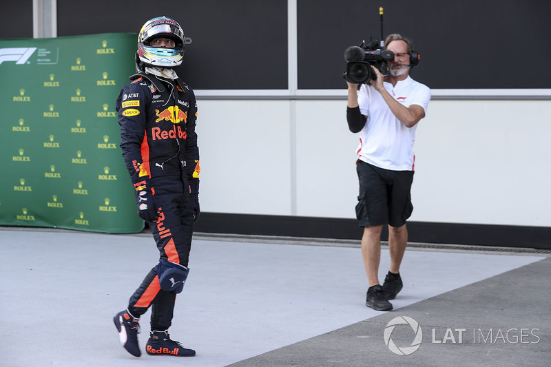 Daniel Ricciardo, Red Bull Racing en parc ferme