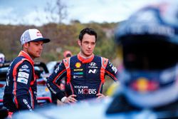 Andreas Mikkelsen, Hyundai Motorsport, Thierry Neuville