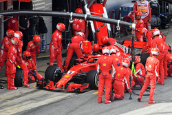 Пит-стоп: Себастьян Феттель, Ferrari SF71H
