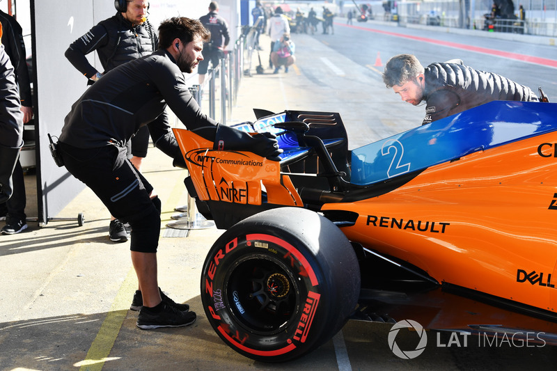 Technikai képcsomag Barcelonából - F1 2018 - kedd