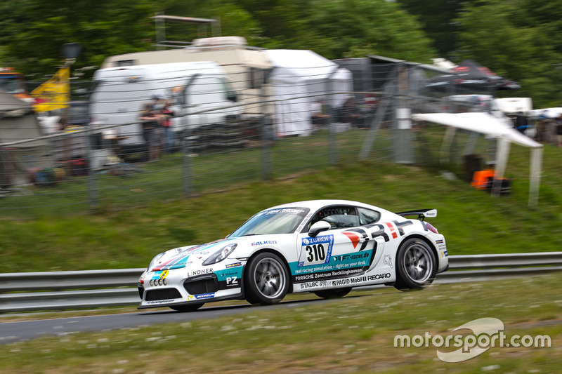 #310 Schmickler Performance powered by Ravenol Porsche Cayman GT4 CS: Ivan Jacoma, Claudius Karch, Kai Riemer