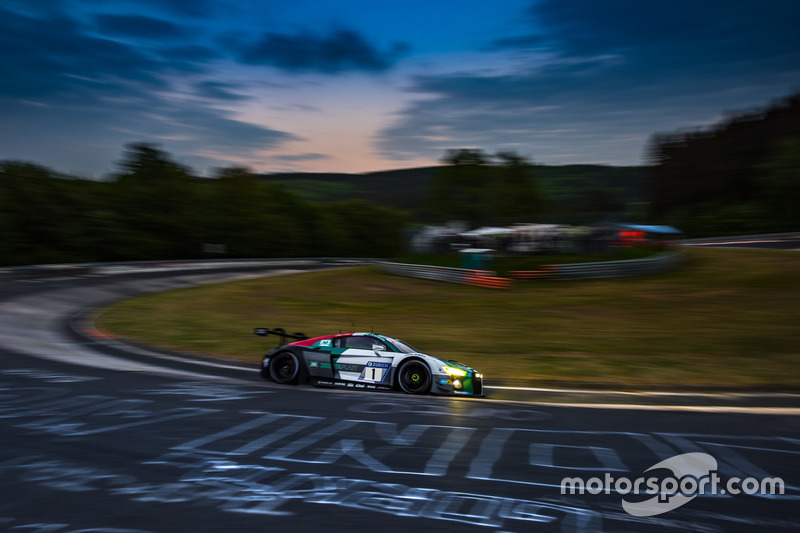 6. #1 Audi Sport Team Land Audi R8 LMS GT3: Christopher Mies, Kelvin van der Linde, Sheldon van der Linde, Rene Rast