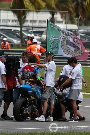 3. sıra ve şampiyon Franco Morbidelli, Marc VDS