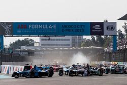 Sébastien Buemi, Renault e.Dams, at the start of the race.,