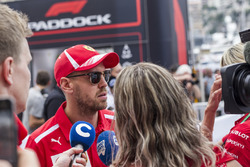 Sebastian Vettel, Ferrari met de media