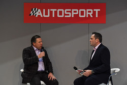 Zak Brown talks to Henry Hope-Frost on the Autosport Stage