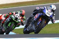 Sylvain Guintoli, Pata Yamaha e Tom Sykes, Kawasaki Racing Team